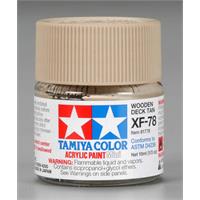 Tamiya lakk Acryl XF-78 WD. Deck Tan 10ml glass