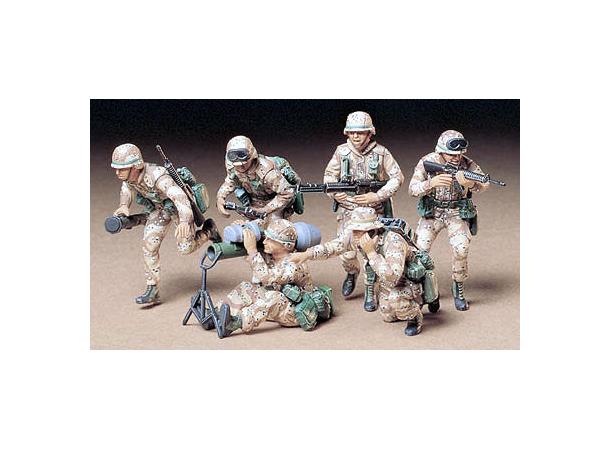 US Modern Desert Soldiers 1/35 1/35 Tamiya plastmodell