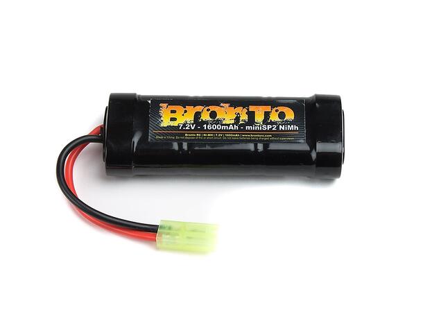 7.2V 1600mAh miniSP NiMh Tamiya Bronto