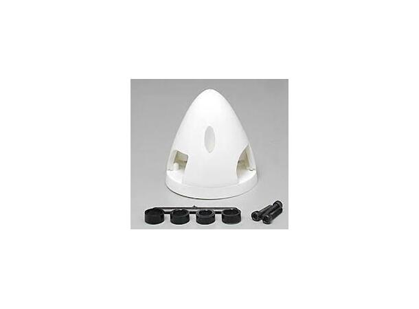 Du-Bro 3-Blad Spinner 51mm / 2" Dubro Spinner hvit 3-blad 51mm - 2"