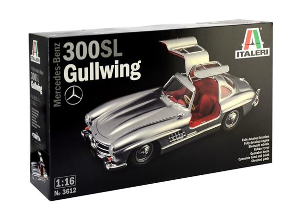Italeri 1:16  Mercedes Benz 300 SL Gull