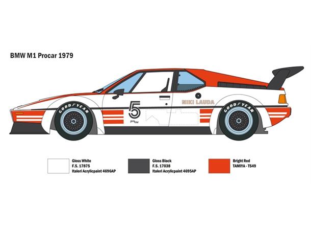 Italeri 1:24 BMW M1 Procar