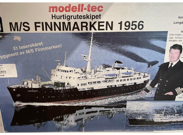 MS Finnmarken Hurtigrute skipet 1/60 skala