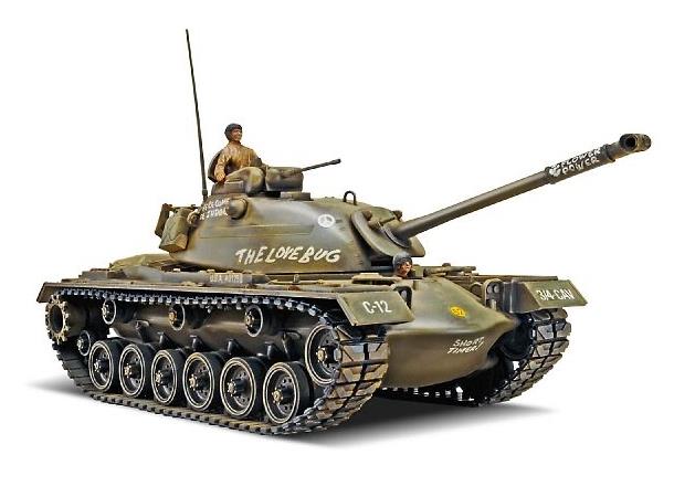 Monogram  M48 A-2 Patton Tanks 1/35 Monogram plastbyggesett