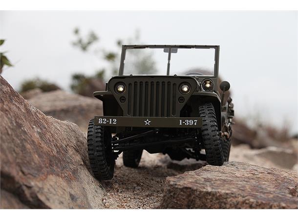 Roc Hobby 1/6 MB Scaler 1941 RTR Jeep