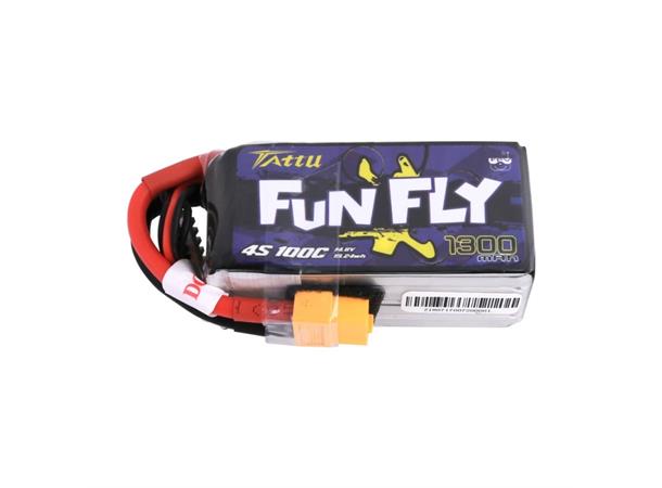 4s  1300mAh -100C - Gens Ace FunFly XT60 XT60