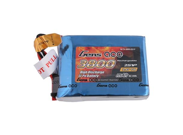 7,4V 3800mAh LiPo TX-pack JST-SYP § Q X7