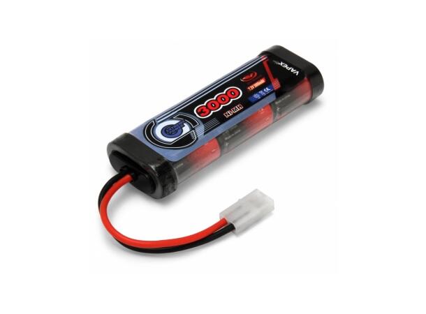 Batteri 7,2V 3000mAh m/Tamiya m/Tamiya kontakt