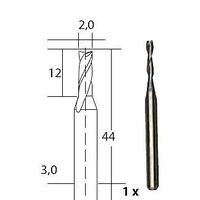 Hardmetall fres 2mm Proxxon