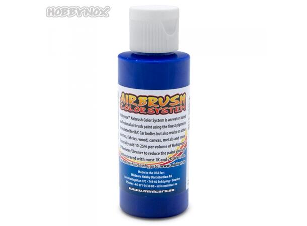 Hobbynox Airbrush Color Trans.Blå 60ml