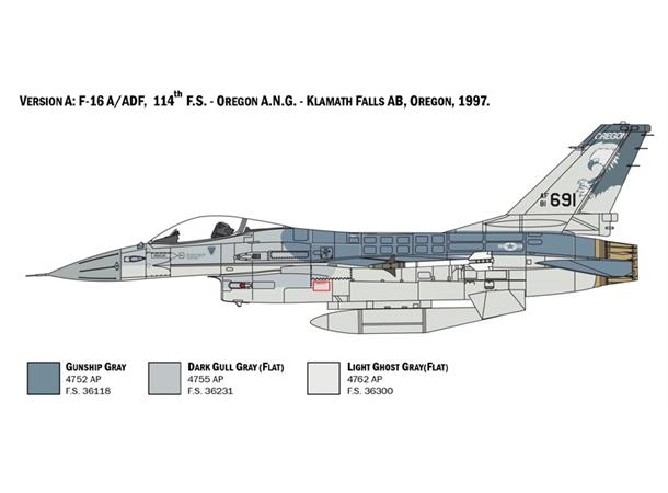 Italeri 1:48 F16 A Fighting Falcon