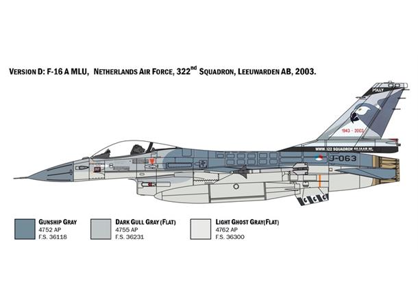 Italeri 1:48 F16 A Fighting Falcon