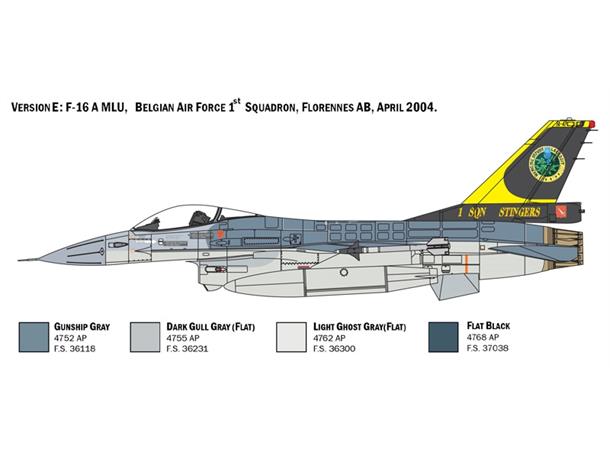 Italeri 1:48 F16 A Fighting Falcon