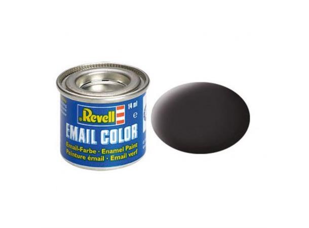 Revell no.06 tar black, mat 14ml enamel