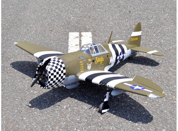 Seagull P-47G Thunderbolt 60 MS KIT På fjernlager
