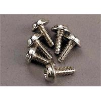 Skrue 3x8mm Self-tapping Washerhead (6) 