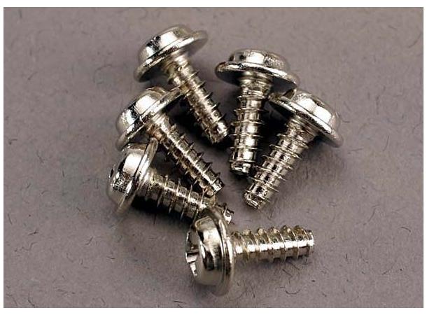 Skrue 3x8mm Self-tapping Washerhead (6)