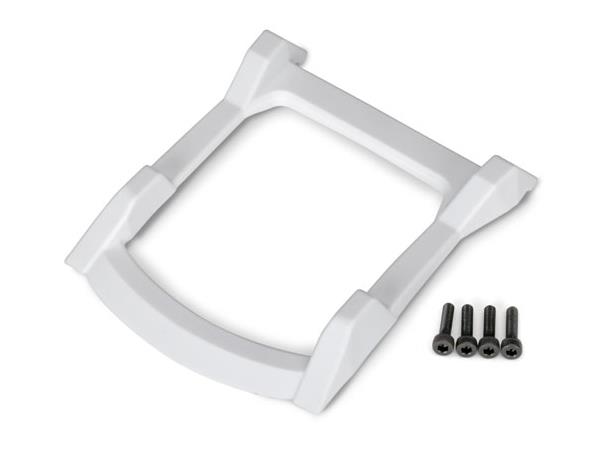 Traxxas Body skid plate til 4WD Rustler Hvit