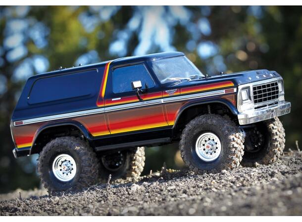 Traxxas TRX-4 Ford Bronco RTR Rød § 1/10 skala