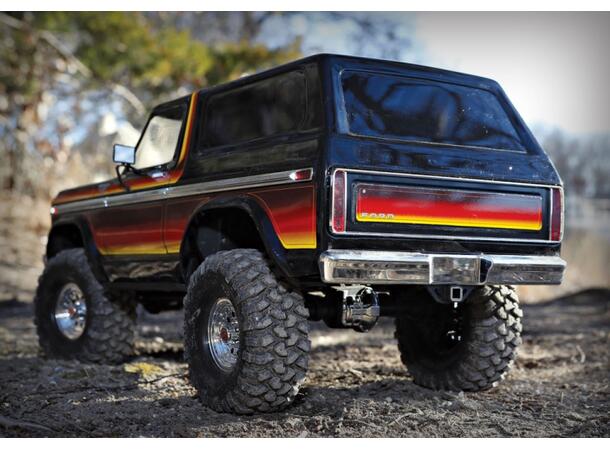 Traxxas TRX-4 Ford Bronco RTR Rød § 1/10 skala