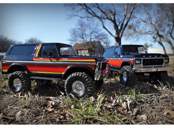 Traxxas TRX-4 Ford Bronco RTR Rød § 1/10 skala