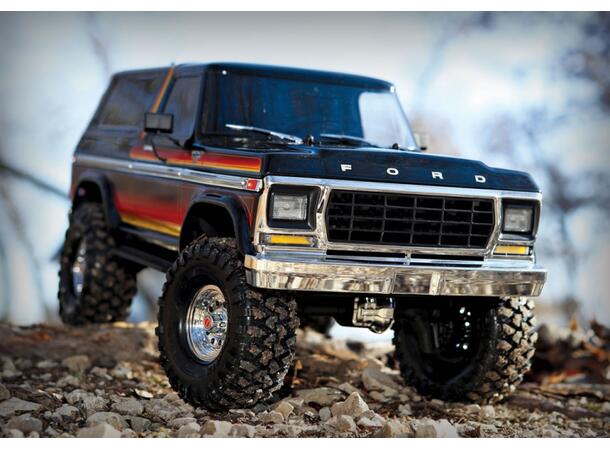 Traxxas TRX-4 Ford Bronco RTR Rød § 1/10 skala