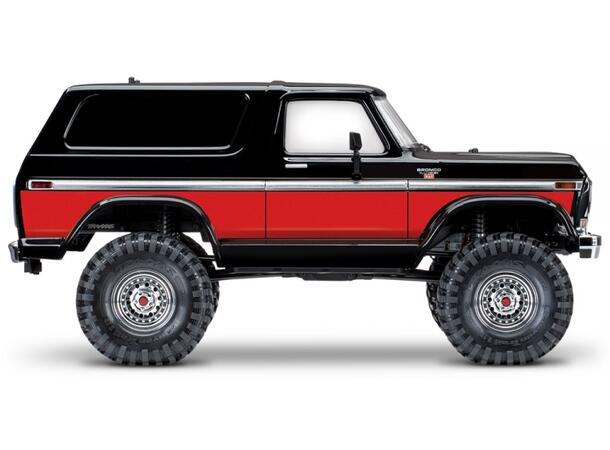 Traxxas TRX-4 Ford Bronco RTR Rød § 1/10 skala