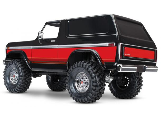 Traxxas TRX-4 Ford Bronco RTR Rød § 1/10 skala
