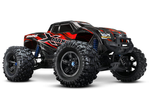 Traxxas X-Maxx 4wd børsteløs 8s Rød Vanntett, TQi, TSM 1/6