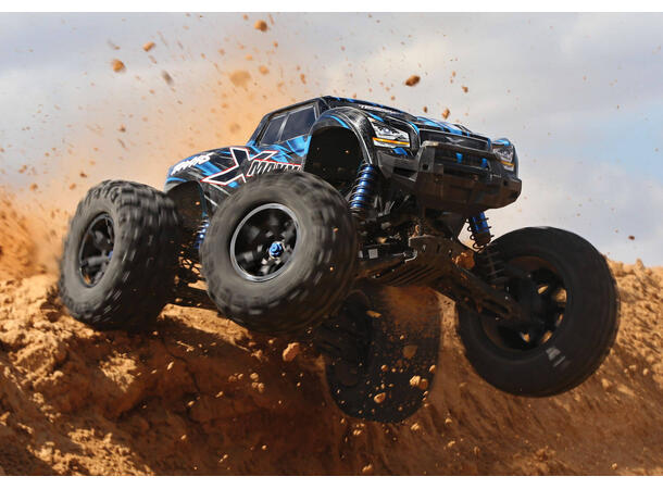 Traxxas X-Maxx 4wd børsteløs 8s Rød Vanntett, TQi, TSM 1/6