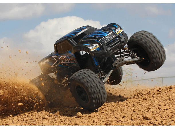 Traxxas X-Maxx 4wd børsteløs 8s Rød Vanntett, TQi, TSM 1/6