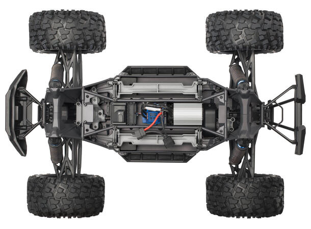 Traxxas X-Maxx 4wd børsteløs 8s Rød Vanntett, TQi, TSM 1/6