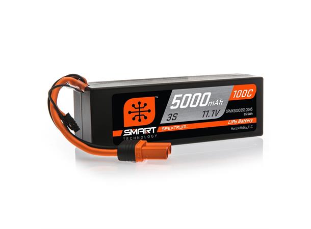 3s  5000mAh -100C -Spektrum LiPo HC IC5 IC5/EC5