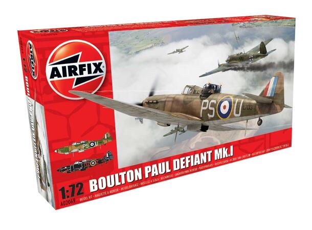 Airfix Boulton Paul Defiant Mk.1 § 1/72 Airfix plastmodell