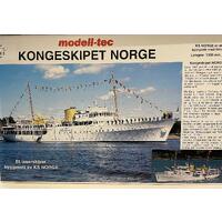 K/S Norge 1/60 skala Laserskåret trebyggesett