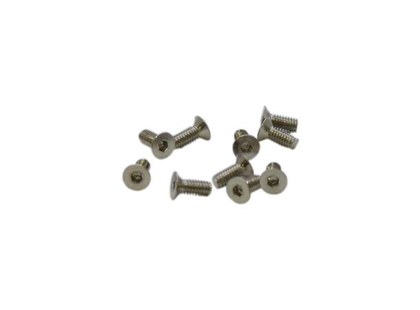 M2.5x6mm Flat hode unbrako  (10 Stk) UR1612506