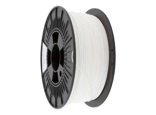PrimaValue PLA 1.75mm 1kg - White Hvit 3D printer filament