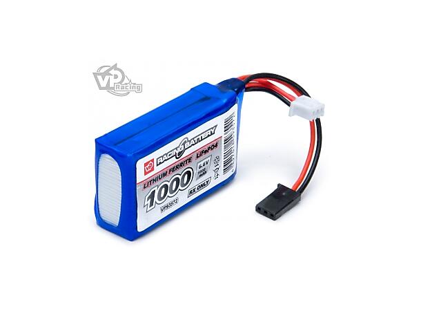 Receiver Battery Li-Fe 6,6V 1000mAh Cube