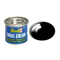 Revell no.07 black gloss 14ml enamel