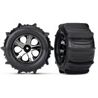 Tires & Wheels Paddel/All-Star Black Chrome 2.8" TSM Front