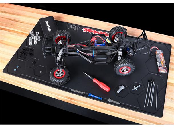 Traxxas Pit mats 91x51cm Mekke underlag i  gummi