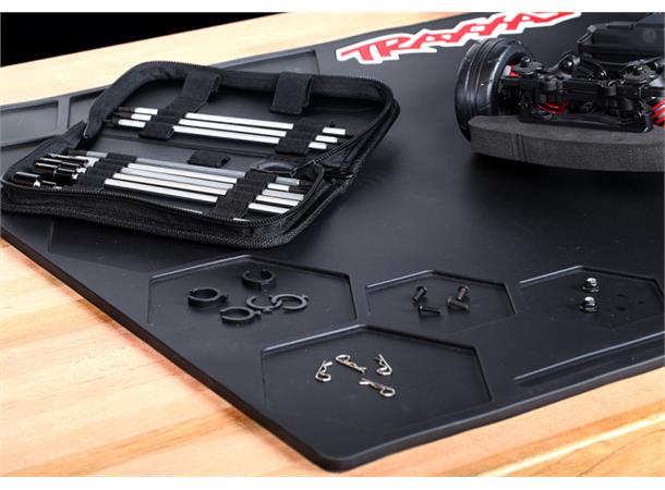 Traxxas Pit mats 91x51cm Mekke underlag i  gummi