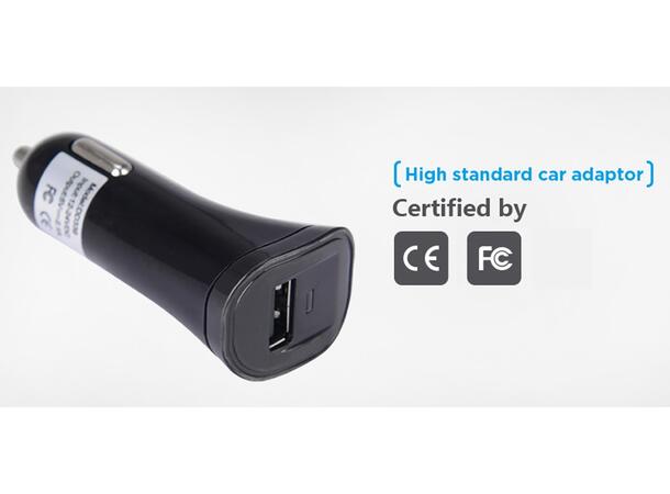 XTAR USB Bil-adapter 5V 2.1A §