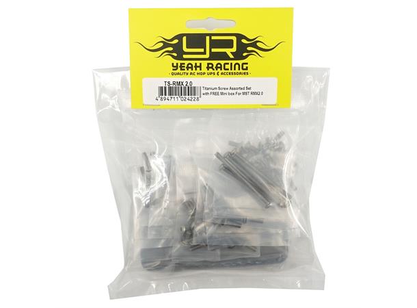 Yeah Racing Titanium Screw Set RMX 2.0