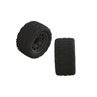 dBoots Katar Tire Set Glued Black (2) AR550091