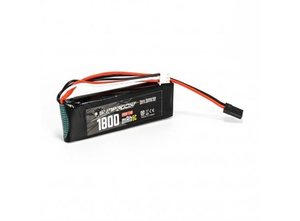 2s  1800mAh - 5C - Sunpadow RX Futaba kontakt