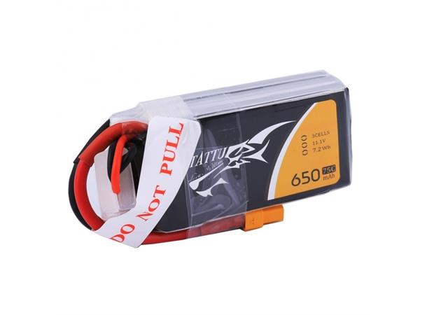 3s   650mAh - 75C - Gens Ace Tattu XT30 XT30