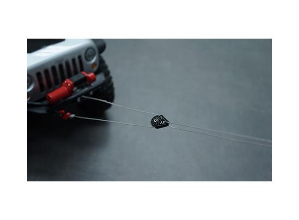 Heavy Duty Winch Snatch Block Black Yeah Racing