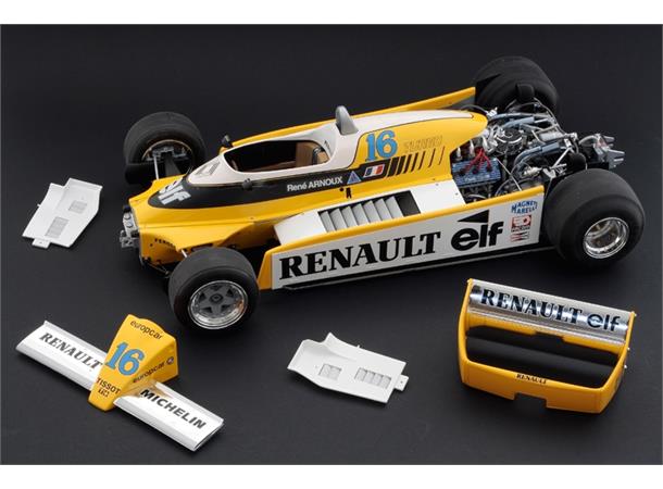 Italeri 1:12 Renault RE20 Turbo F1