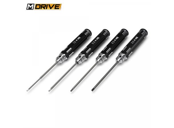 M-drive Unbrako trekker sett 1,5-2-2,5-3mm